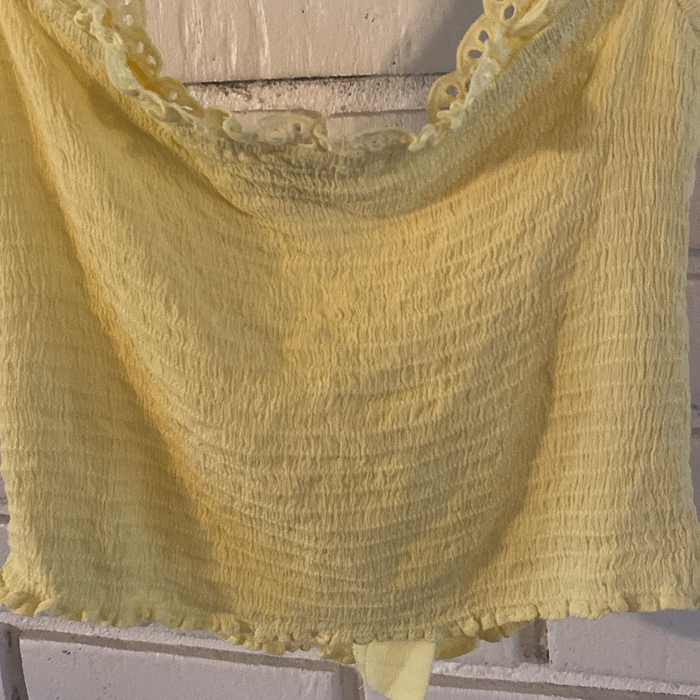 Princess Polly Pink Eyelet Smocked Top - Picture 6 of 6